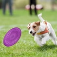 thumbnail image 4 of Jouet pour Animaux Interactif Extérieur Jardin Parc Jeu Amusant Disque Volant Compact Entraînement Portable Sport Exercice Jouets Animaux Violet P, 4 of 8