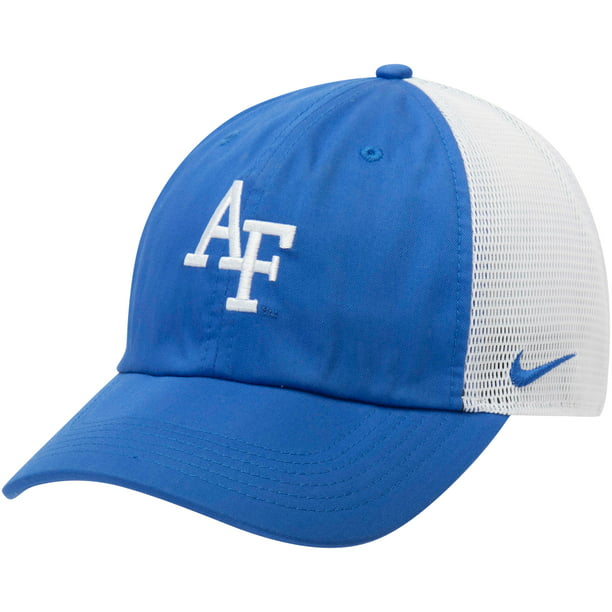 Air Force Falcons Nike Trucker Adjustable Performance Hat - Royal/White ...