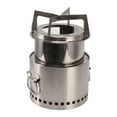 thumbnail image 2 of Campfire Camping Stove, BBQ Wood Burning Stove Push Pull Design  For Cooking, 2 of 8