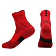 thumbnail image 3 of Men Professional Sports Socks Basketball Running Towel Bottom Anti-Slip Sport Boat Outdoor Breathable Cotton Hiking Socks, 3 of 3