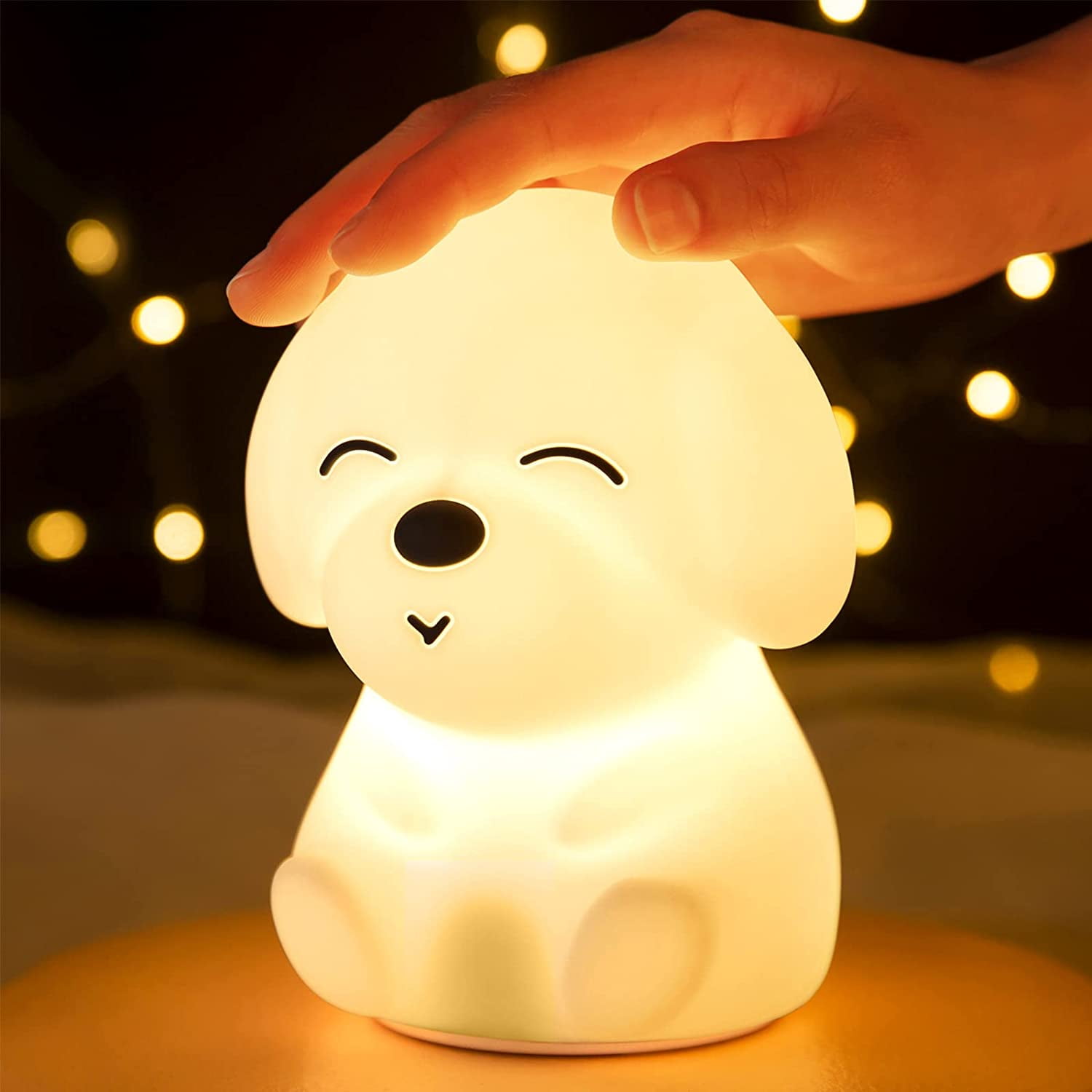 Lumana Night Light for Kids,Baby Night Light,Kawaii Dog Nightlight,Cute