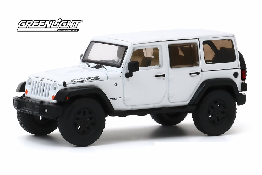 Diecast jeep wrangler unlimited on sale white