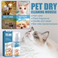 thumbnail image 4 of pet dry cleaning mousse shower gel for kittens and dogs, no need for washing, eliminates odors, smooth hair cleaning, 4 of 5