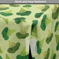 thumbnail image 4 of Vegetable Dog Crate Cover, Repeating Healthy Food Graphic with Organic Broccoli Pattern, Easy to Use Pet Kennel Cover Small Dogs Puppies Kittens, 7 Sizes, Green Pale Green, by Ambesonne, 4 of 6