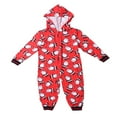 thumbnail image 2 of Ensemble de Pyjamas de Noël Assorti à Capuche avec Combinaison de Nuit pour la Famille, 2 of 6
