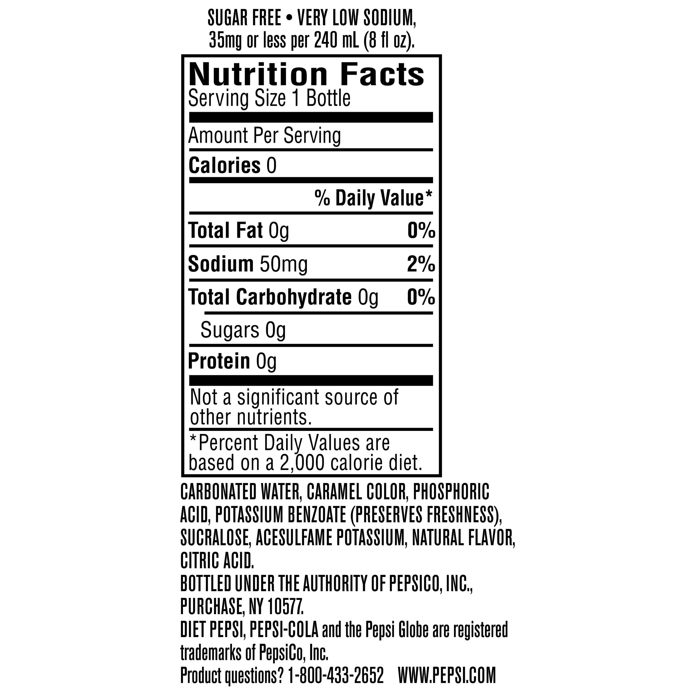Pepsi Nutrition Facts Sugar Nutrition Ftempo