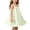 Green, variant on LOOK! Auroural Children's Summer Solid Casual Comfortable Sleeveless Camisole Dress(0-8 Years)