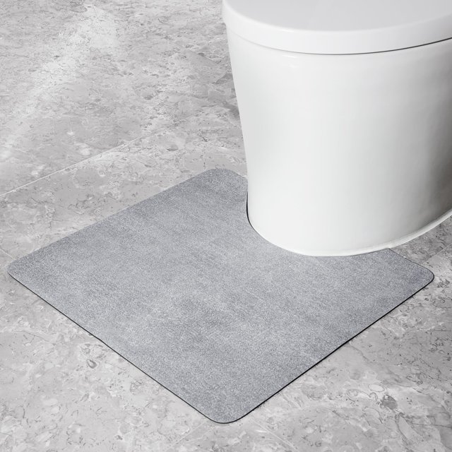 Tapete de baño grande, tapete de cocina súper absorbente de secado rápido, antideslizante para baño, tapete de piso delgado que se ajusta debajo de la puerta, tapete