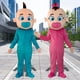 thumbnail image 5 of Mascota de dibujos animados para niños y niñas de color azul y rosa para cosplay, disfraz de mascota elegante para fiestas de Halloween, 5 of 5