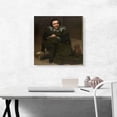 thumbnail image 2 of ARTCANVAS The Buffoon Calabacillas 1635 Canvas Art Print by Diego Velazquez - Size: 18" x 18" (0.75" Deep), 2 of 9