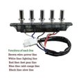 thumbnail image 2 of Kitchen Panel 5-Button Switch Universal Accessories Switch Control Panel Kb, 2 of 5