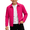 Hot Pink, variant on Husipze Boys Girls Lightweight Cardigan Jacket Full Zip Lapel Collar Windproof with Pockets Casual Water Resistant Fall Winter Outerwear Orange 11-12 Years