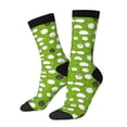 thumbnail image 1 of Balery Funny Sheep Doing Yoga Calcetas Largas con Estampado para Hombre y Mujer – Suaves y Transpirables, Talla Única (US 5-11), 1 of 6