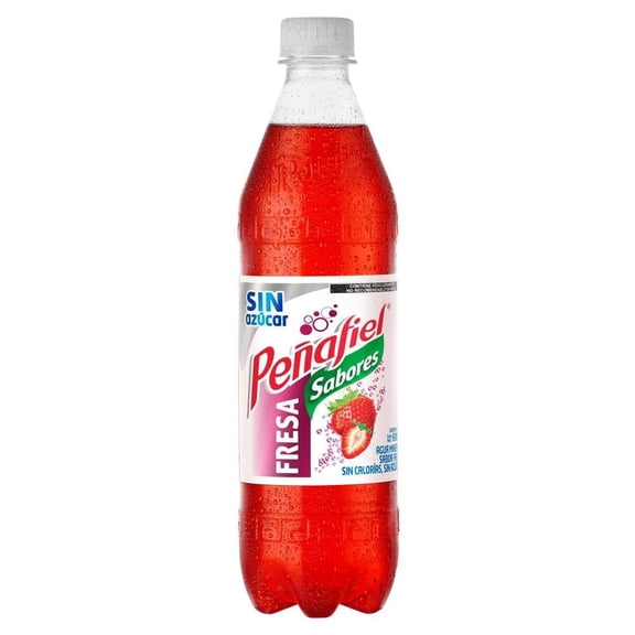 Agua mineral Peñafiel sin azúcar fresa 600 ml