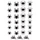 thumbnail image 2 of Decoraciones de Halloween, adornos de Halloween, regalos de Halloween, pegatinas de pared con luces LED intermitentes para decoración de ventanas de fiestas, pegatinas de pared brillantes, pegatinas d, 2 of 3
