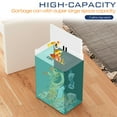 thumbnail image 5 of 13 Gallon Trash Can Kitchen Trash Can with Lid High Capacity Garbage Can Stainless Steel Trash Can Automatic Trash Can Motion Sensor Trash Bin for Kitchen Bedroom Office, Black, 5 of 7