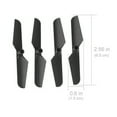 thumbnail image 1 of Helicopter 4PCS Propellers Accessories Spare Part For X11 X11C Aircraft - Enhance Performance and Flight Experience, 1 of 1
