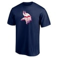thumbnail image 2 of Men's  Navy Minnesota Vikings Red White and Team T-Shirt, 2 of 3