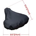 thumbnail image 4 of 2 paquetes： Funda impermeable para la lluvia del asiento de la bicicleta con cordón, resistente a la lluvia y al polvo brillar Electrónica, 4 of 5