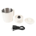 thumbnail image 1 of Portable Electric Kettle Food Grade Stainless Steel Foldable 600ml with 2 Temperature Settings, 5 Minutes Fast Boiling Water, 110V US Plug, 1 of 4