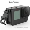 thumbnail image 3 of Labymos Ulanzi G9-6 Multi-functional Action Camera Battery Cover Removeable Metal Battery Door Type-C Charging Port Adapter with Cold Shoe Mount 1/4 Inch Screw Hole Vlog Accessory Replacement for, 3 of 5