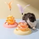 thumbnail image 5 of Juguetes interactivos para gatos de interior, plataforma giratoria de 3 capas con bolas de hierba gatera y un divertido palo para gatos, rodillo para estimular los sentidos y el instinto de caza., 5 of 8