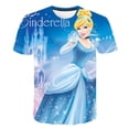 thumbnail image 1 of Verano niñas Disney Bell camiseta dibujos animados Anime 3D estampado niñas ropa manga corta Streetwear niños 2-10 años T-Shirts14T Gao Jinjia LED, 1 of 2