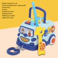 thumbnail image 3 of Multifunctional Baby Bus Toy With Fishing, Hammering Pounding, And Piano Key Design, Ideal For Early Learning, Motor Skills Development And Pre Education Support, 3 of 8