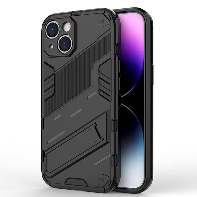 Funda para iPhone 14 Protección A Prueba De Golpes Con Soporte De TPU Duradero Y Práctico
