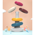 thumbnail image 2 of Sassy Stacks of Circles Stacking Ring Learning Toy, Age 6+ Months, Multi,, 2 of 5