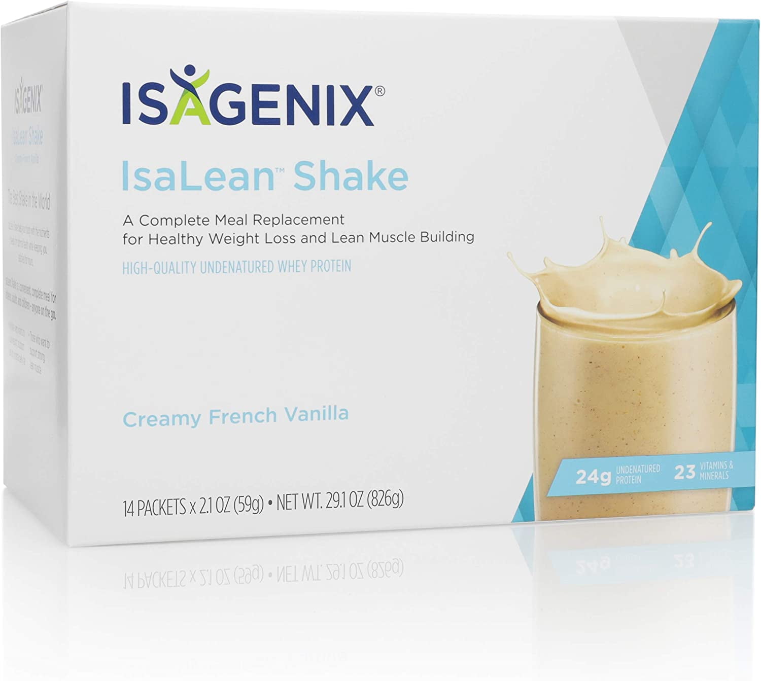 Isagenix IsaLean Shake Complete Superfood Meal Replacement Drink Mix