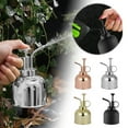 thumbnail image 3 of HomeSphere 304 Stainless Steel Retro Golden Small Mini Manual Flower Watering Can, 3 of 3