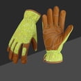 thumbnail image 5 of Guantes de jardinería para mujer, guantes largos de cuero para jardín, guantes protectores ligeros para mujer para jardín y trabajo al aire libre, 5 of 5