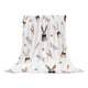 thumbnail image 2 of Manta con estampado de conejito y huevos de Pascua | Manta suave de poliéster para sofá cama | 130 x 90 cm, decoración navideña primaveral para habitación infantil y picnics al aire libre, 2 of 6