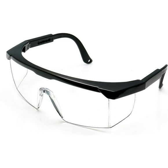 Safety Glasses Clear HD Anti-fog Goggles Eye Protective Eyewear Adjustable Frame Work Safety Glasses Over Eyeglasses