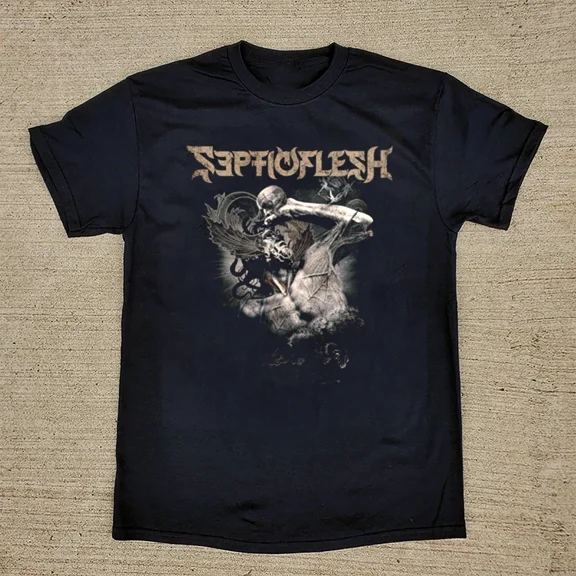 RARE Septicflesh Amphibians Album T Shirt Black All Size