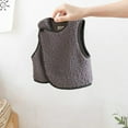 thumbnail image 2 of Lenpel Newborn Baby Clothes Soft Infant Boys Girls Button Sleeveless Fleece Jacket Fuzzy Warm Vest for 2-24 M, 2 of 6