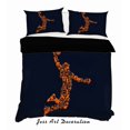 thumbnail image 2 of 3D Basketball Player Dunk Quilt Cover Set Bedding Set Pillowcases 06, 2 of 2