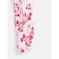 thumbnail image 4 of Strawberry Shortcake Baby Girls Sleep & Play Footed Pajamas, One Piece, Sizes NB-6/9M, 4 of 4