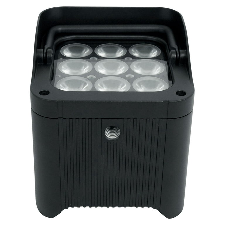 5) Chauvet Freedom Par H9 IP RGBAW+UV Wireless DMX Battery Wash