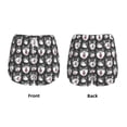 thumbnail image 3 of KLL Husky Pattern Shorts Women,Athletic Shorts High Waisted Running Shorts Pocket Sporty Short Gym Elastic Workout Shorts-XX-Large, 3 of 7