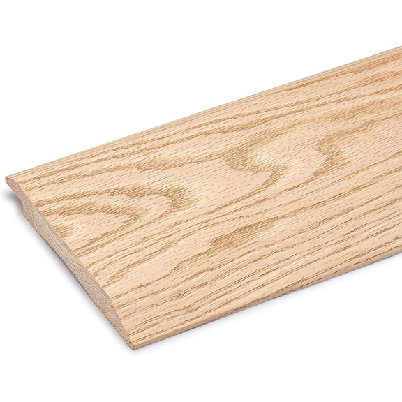 Red Oak Overlap Threshold 5" Wide x 5/8" Thick with 5/16" Overlap (48 3/4" Long)