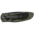 thumbnail image 4 of Kershaw Blur Olive and Black Pocket Knife, 3.4" Blade with Assisted Opening, 4 of 8