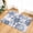 Gray Blue, variant on Sage Green Eucalyptus Indoor Door Mat - 20"x31.5", Non-Slip Welcome Mat for Outdoor, Spring Floral Botanical Farmhouse Front Doormat for Entry, Low-Profile Doormat Entrance Rug for Kitchen/Bathroom