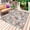 Tan Light Pink, variant on Vintage Spring Floral Outdoor Rug 5x8 Ft - Reversible Patio Rug Outdoor Camping Rugs, Botanical Summer Pink Green Washable Indoor Outdoor Area Rugs, Non-Slip Outdoor Carpet Runner for Deck/Porch