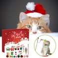 Christmas Cat Advent Calendar 2024 24 Days Cat Toys Christmas