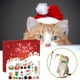 thumbnail image 1 of Juego de cuenta atrás con juguetes navideños para gatos. Dale alegría a tu gato., 1 of 5