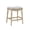 Cream, variant on Powell Hayes Backless Wood Counter Stool, 27" seat Height, Teal Finish