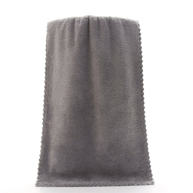 Yhmxh Juego de toallas de baño de algodón de lujo con toallas de algodón suaves y absorbentes. Incluye toalla de mano de 13.5 x 29.5 pulgadas.