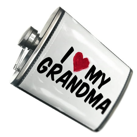 

NEONBLOND Flask I heart love my Grandma